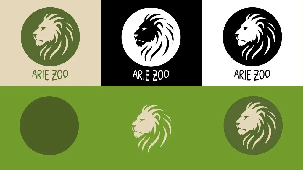 Arie Zoo — Brand Identity and One Pager Concepts — image 3 of 14