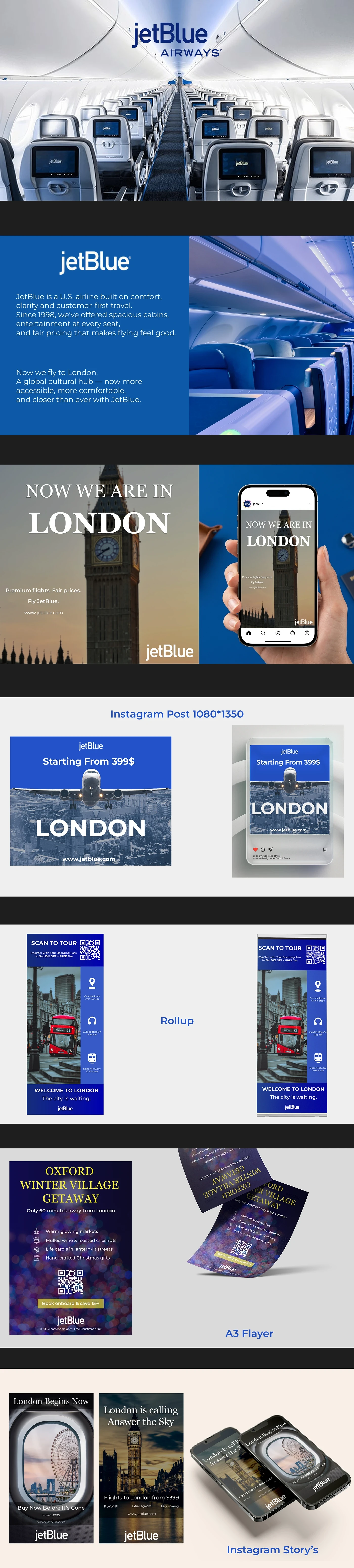 JetBlue-Inspired Promo Campaign: London Special — image 1 of 1
