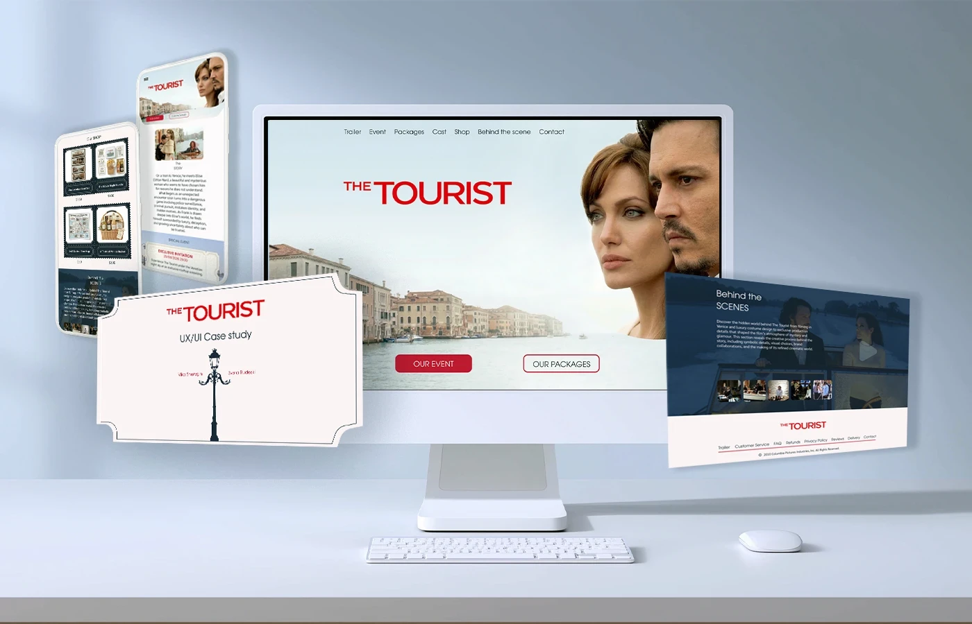 "The Tourist" movie One Pager — image 1 of 4